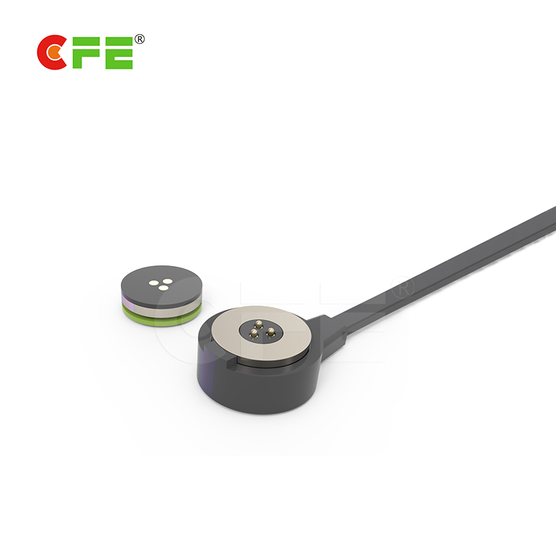 2pin磁吸充电线,运动健康手表磁性数据线厂家,自主研发生产CFE(图文)