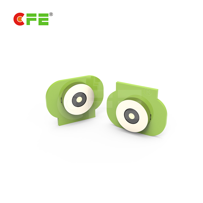 CFE川富-智能杯薄款磁吸接头|2pin磁吸连接器|超薄磁吸连接器|磁吸连接器母端